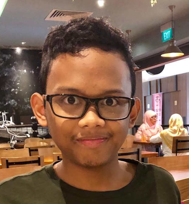 My face